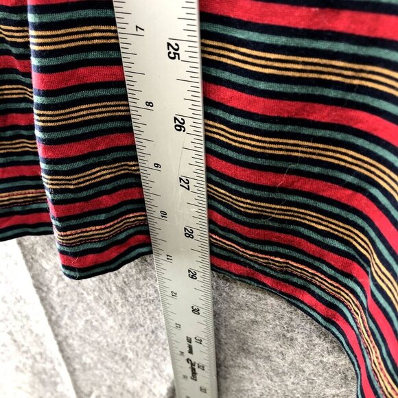 Vintage Gilbert LTD Pima Cotton Polo Shirt Mens L Short Sleeve Multi Striped - Picture 8 of 10